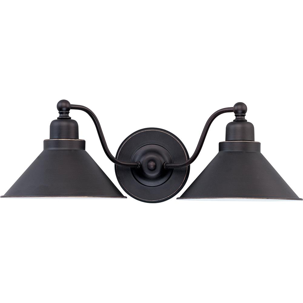 Nuvo Lighting 60/1711  Bridgeview - 2 Light Wall Sconce in Mission Dust Bronze Finish